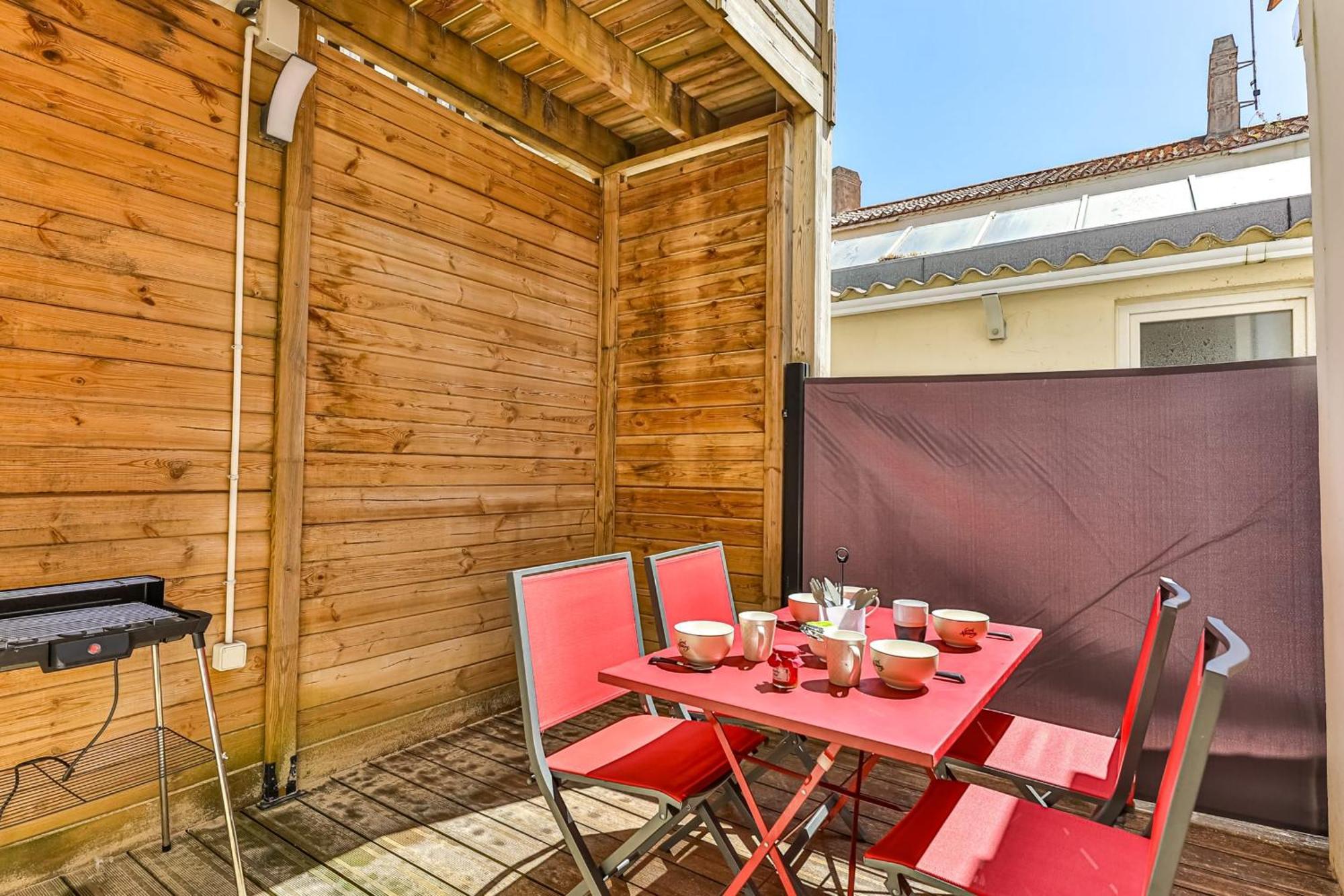 Le Remblai - 50M De La Plage - Terrasse Saint-Jean-de-Monts Kültér fotó